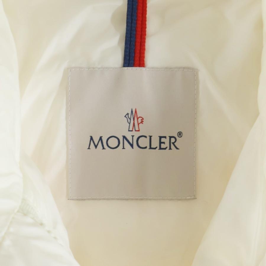 MONCLER モンクレール 23AW HIRMA ナイロン フーデッド ダウンジャケット ロングコート ホワイト I20931C00022