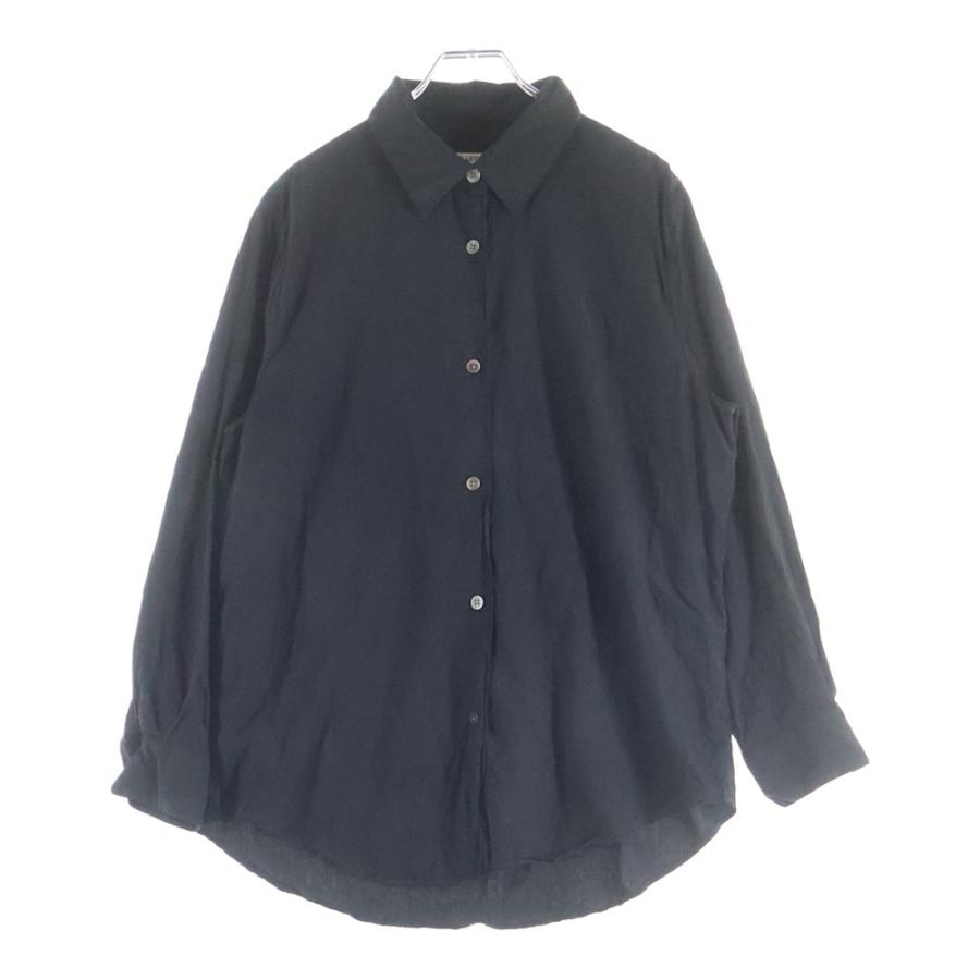 OUR LEGACY アワーレガシー シルク 長袖シャツ ブラック W21932LBS Our Legacy（アワーレガシー） シルク 長袖シャツ ブラック W21932LBS