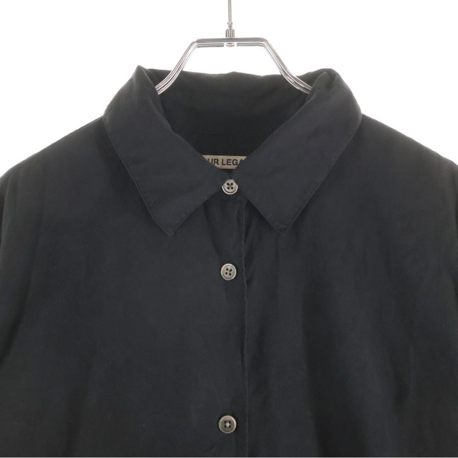 OUR LEGACY アワーレガシー シルク 長袖シャツ ブラック W21932LBS Our Legacy（アワーレガシー） シルク 長袖シャツ ブラック W21932LBS
