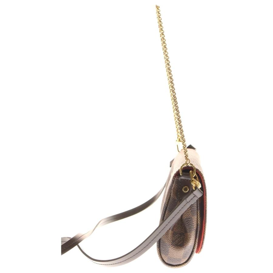 LOUIS VUITTON ルイヴィトン ダミエ フェイボリットPM ショルダーバッグ ブラウン PVCレザー N41276 LOUIS VUITTON（ルイ・ヴィトン） ダミエ フェイボリットPM ショルダー