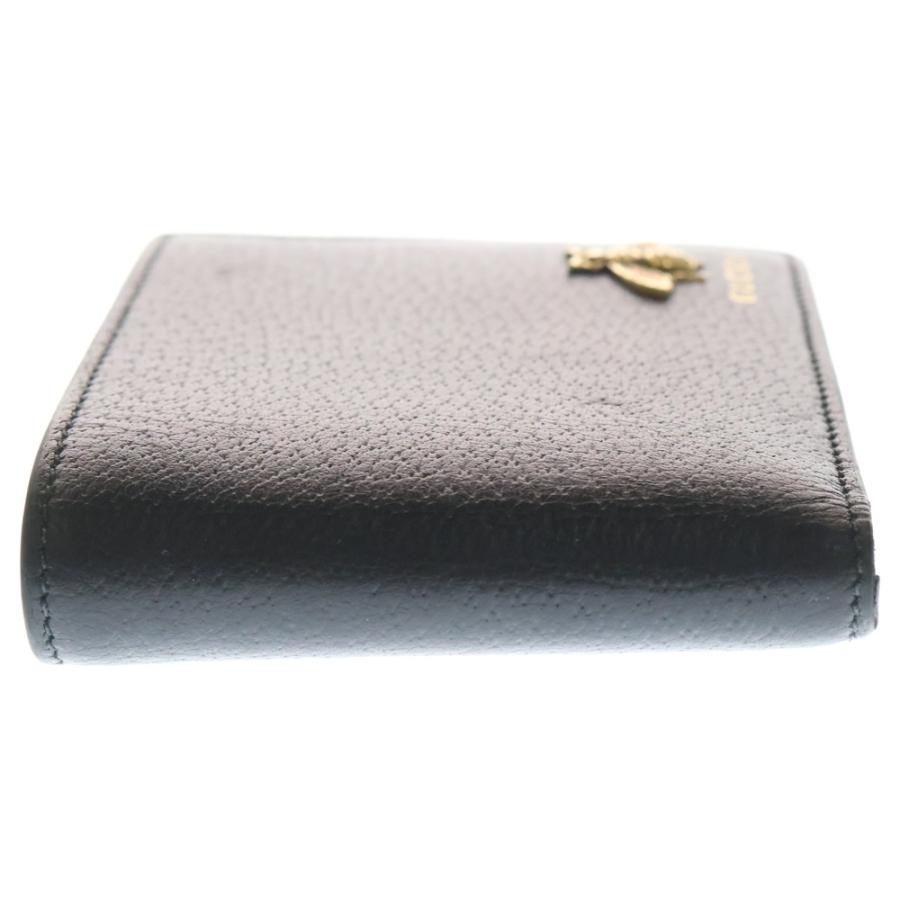 GUCCI（グッチ） アニマリエ メタル ビー 二つ折り財布 コンパクト
