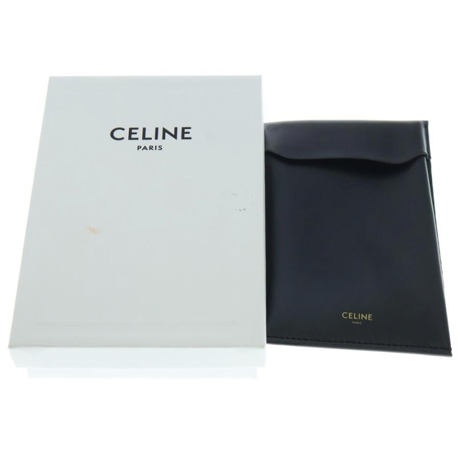 CELINE セリーヌ トリオンフ ラインストーンネックレス ゴールド GP ペンダント