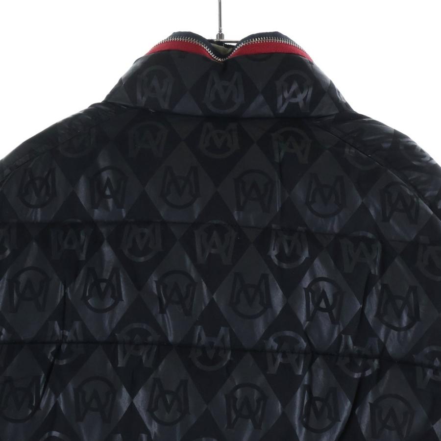 MONCLER モンクレール 23AW BOURNE GIUBBOTO 総柄 ナイロン ダウンジャケット ブラック I20911A00023の画像