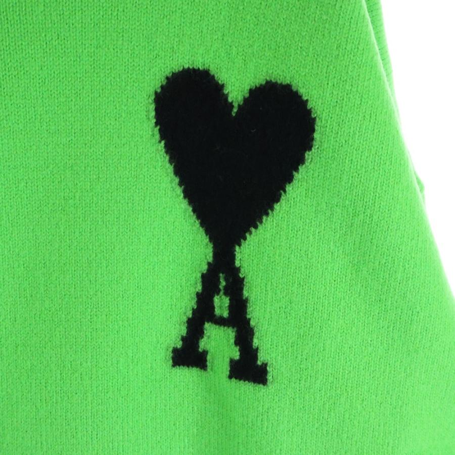 ami paris アミパリス Ami de Coeur ハートロゴ ウール タートルネック