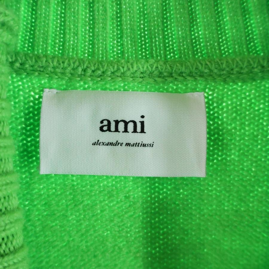 ami paris アミパリス Ami de Coeur ハートロゴ ウール タートルネック