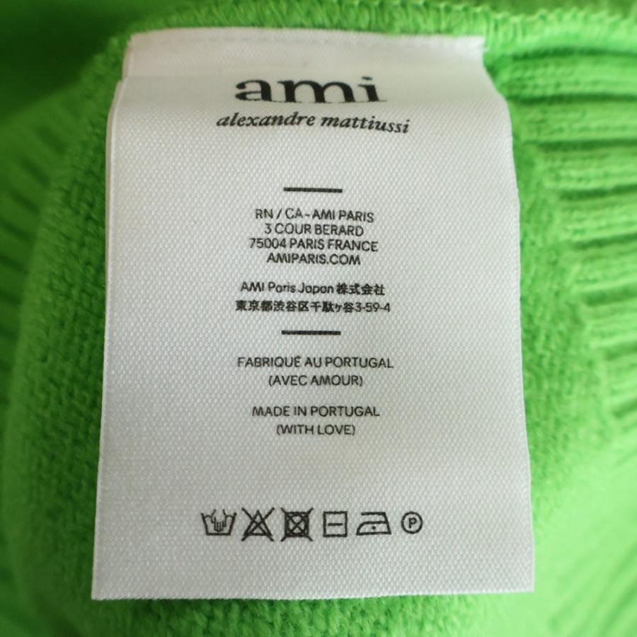ami paris アミパリス Ami de Coeur ハートロゴ ウール タートルネック