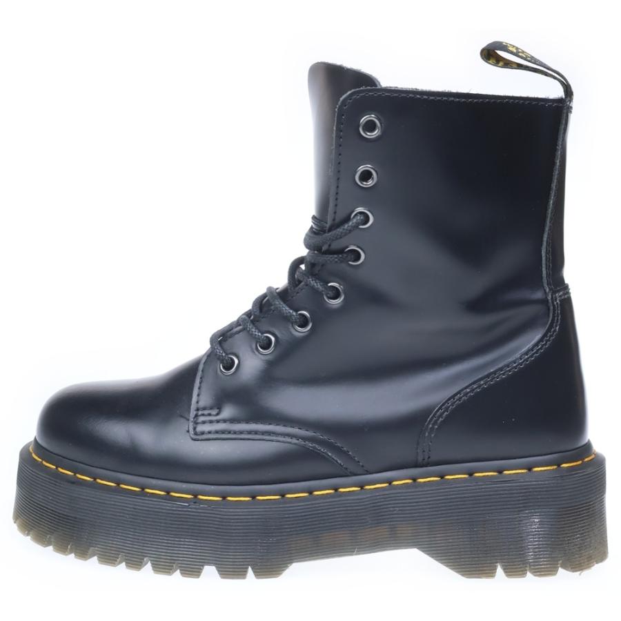 Dr.Martens JADON 厚底 8ホール UK4 ブラック 美品 Dr.Martens（ドクターマーチン） JADON 厚底8ホールレザーブーツ