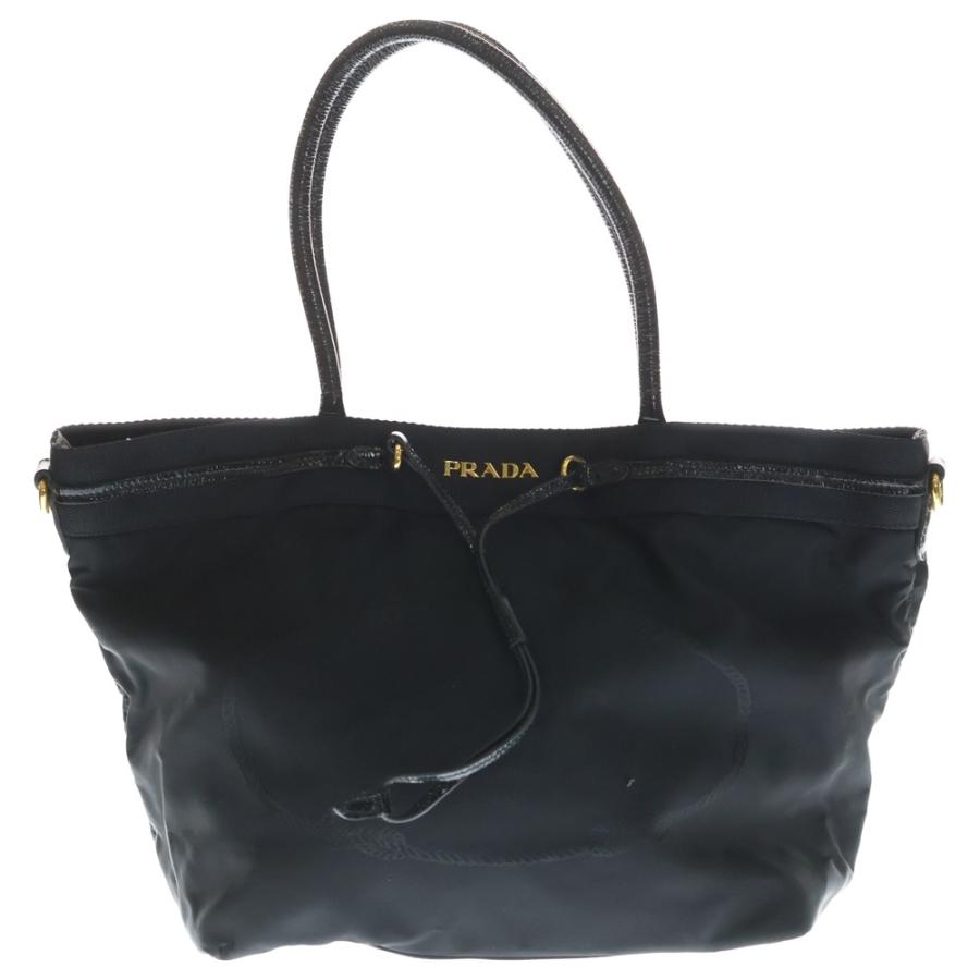 PRADA（プラダ） ロゴジャガード トートバッグ ハンドバッグ ミニ