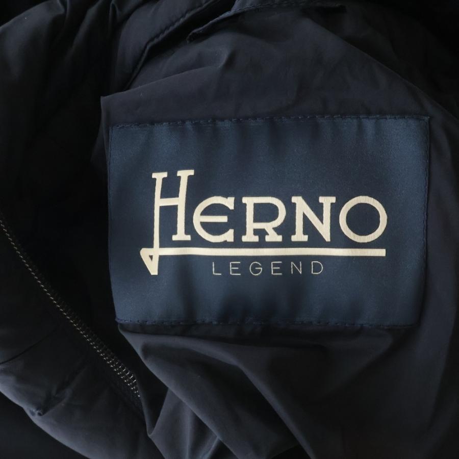 HERNO ヘルノ テーラード レイヤード ジップアップダウンジャケット ネイビー PI001ULE-19288-9200_6