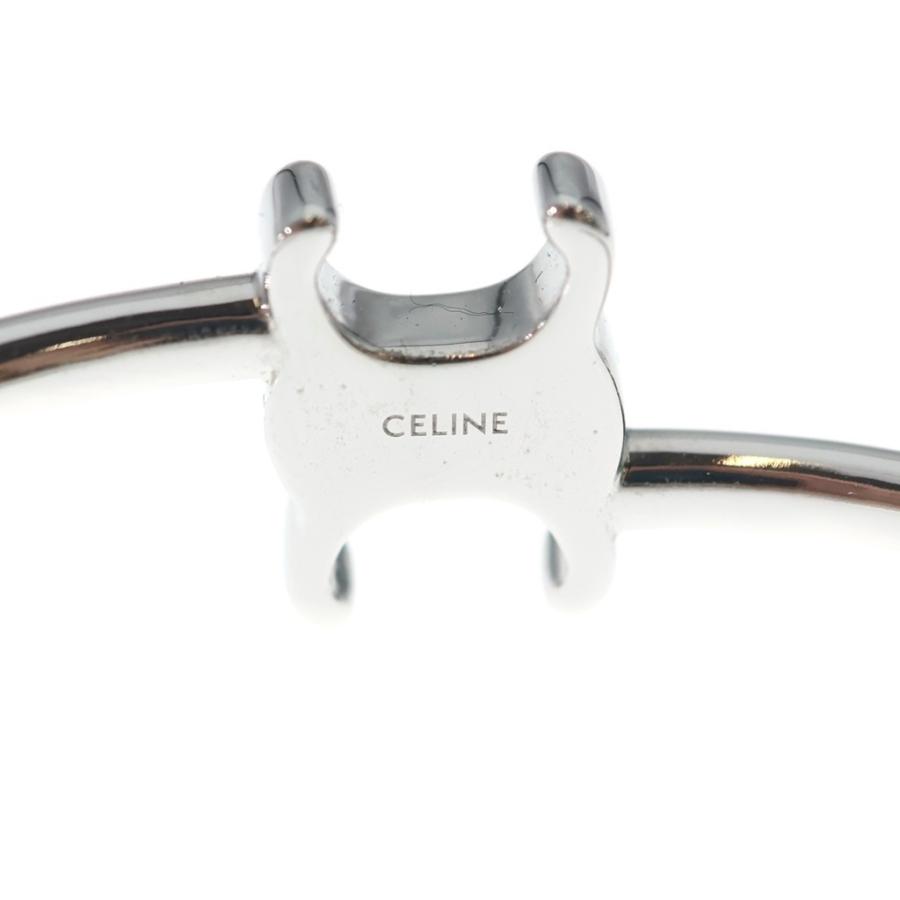 CELINE（セリーヌ） トリオンフ バングル ブレスレット シルバー