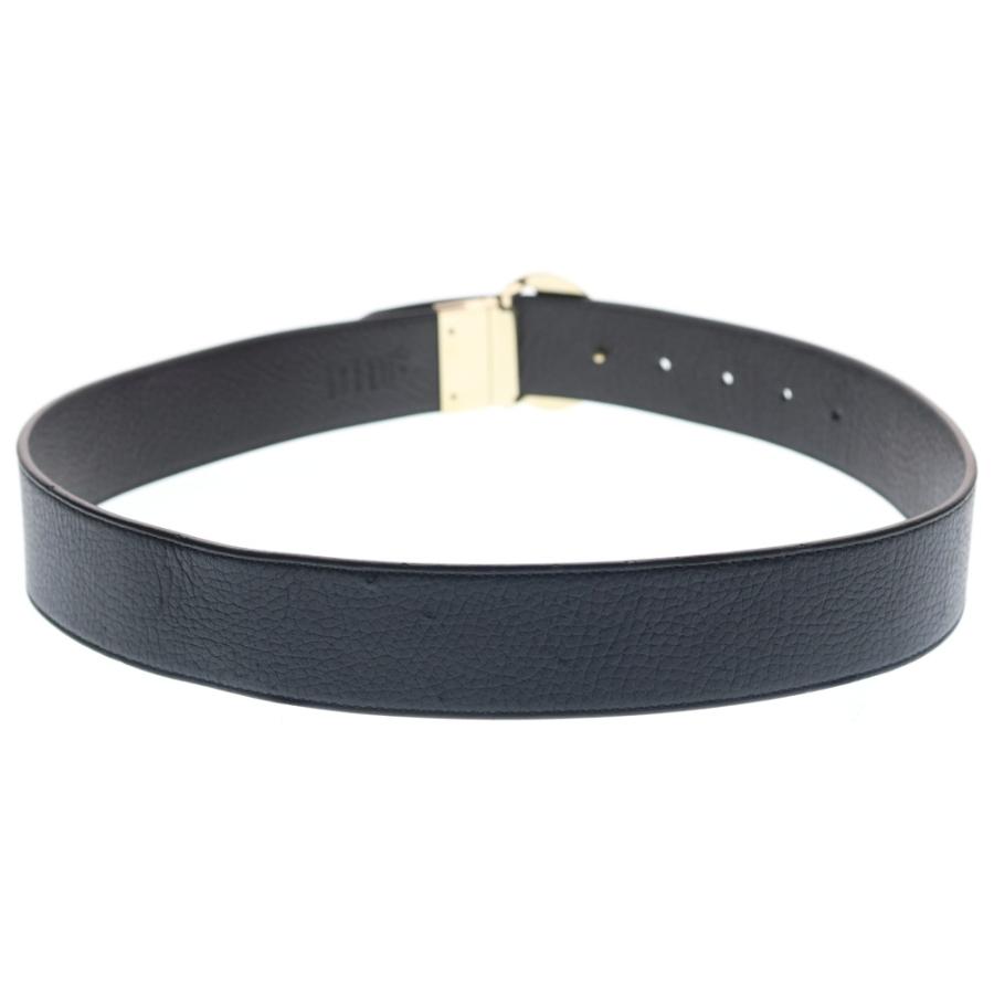 GUCCI（グッチ） ベルト レザー ブラック 80・32 450000 ゴールド金具