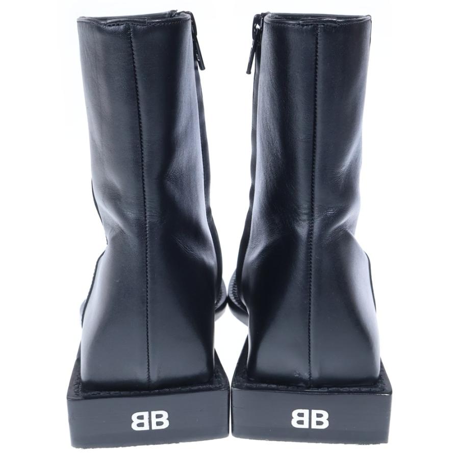BALENCIAGA（バレンシアガ） □BBロゴ スクエアトゥ サイドジップ