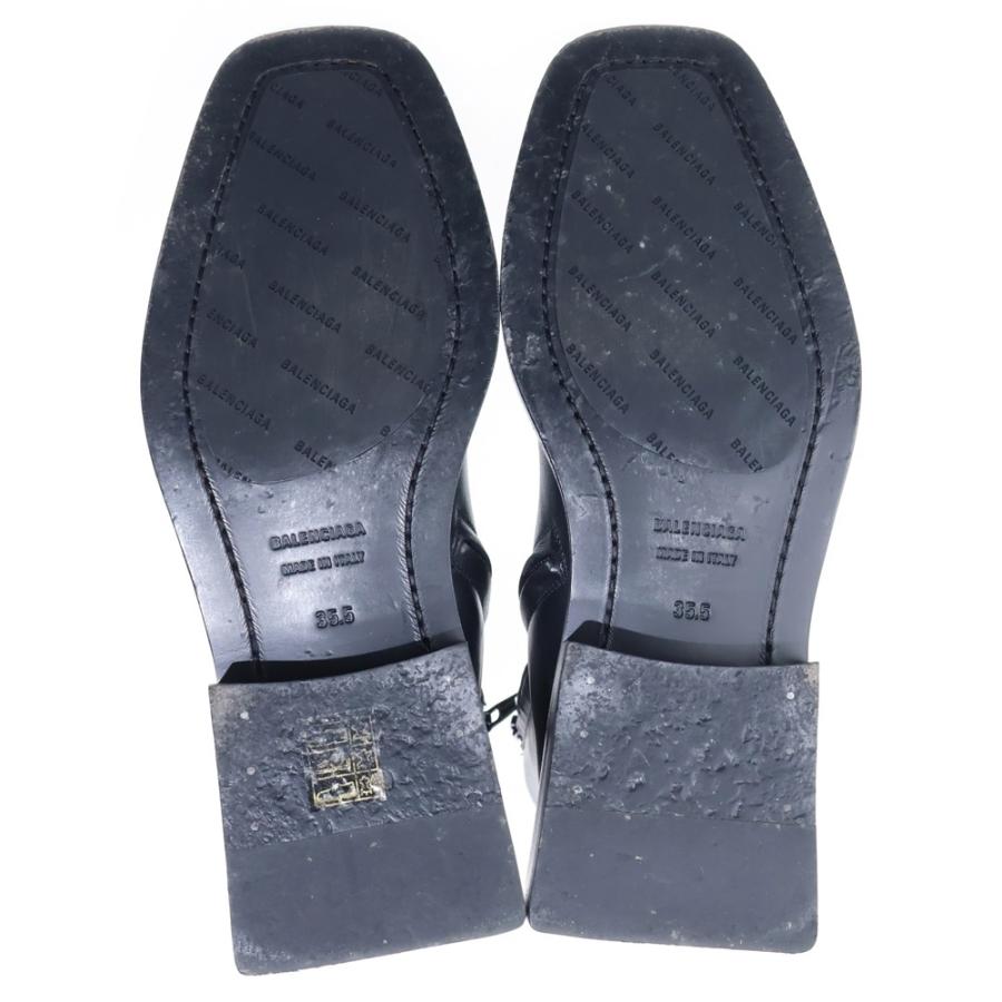 BALENCIAGA（バレンシアガ） □BBロゴ スクエアトゥ サイドジップ