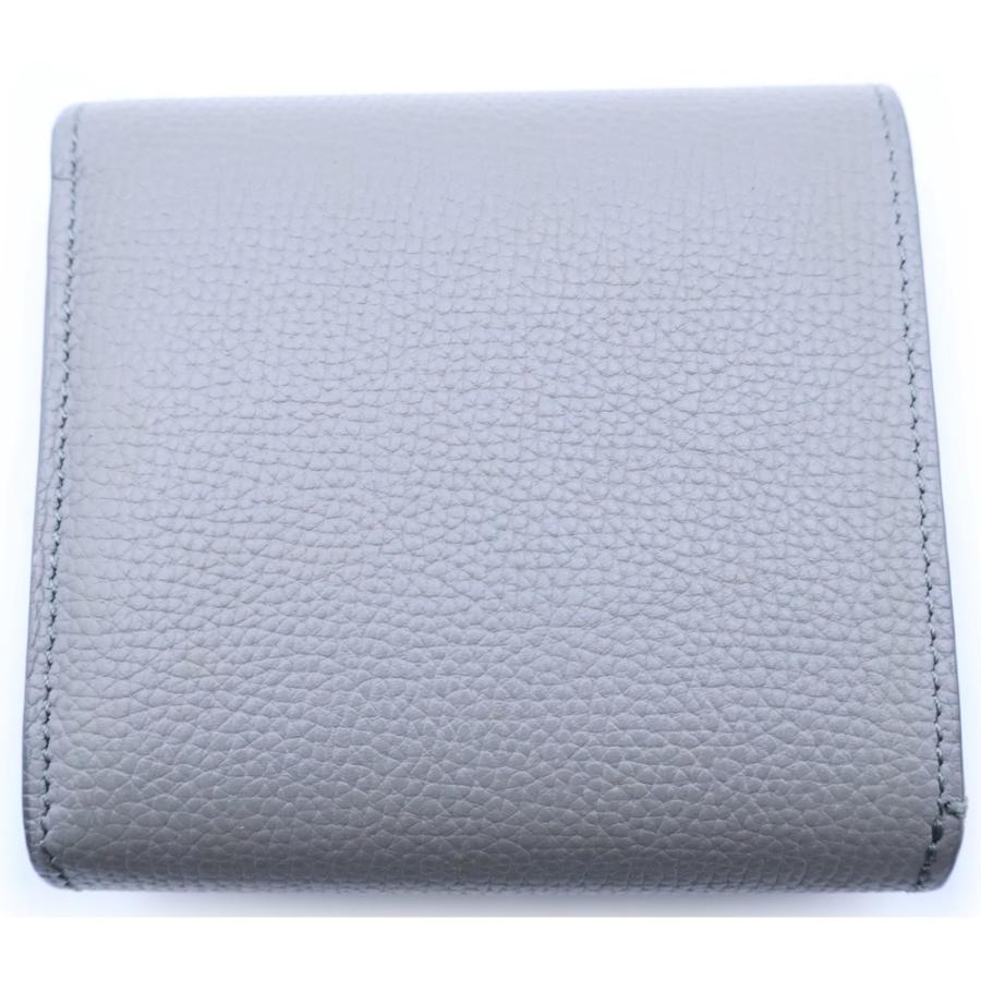 ロエベ   コンパクト フラップウォレット 【中古】 S-153973 LOEWE（ロエベ） 2つ折り財布 アナグラム コンパクト フラップ