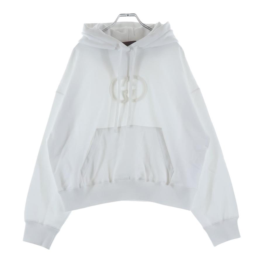 GUCCI（グッチ） 25AW GGエンボスロゴ コットン プルオーバー