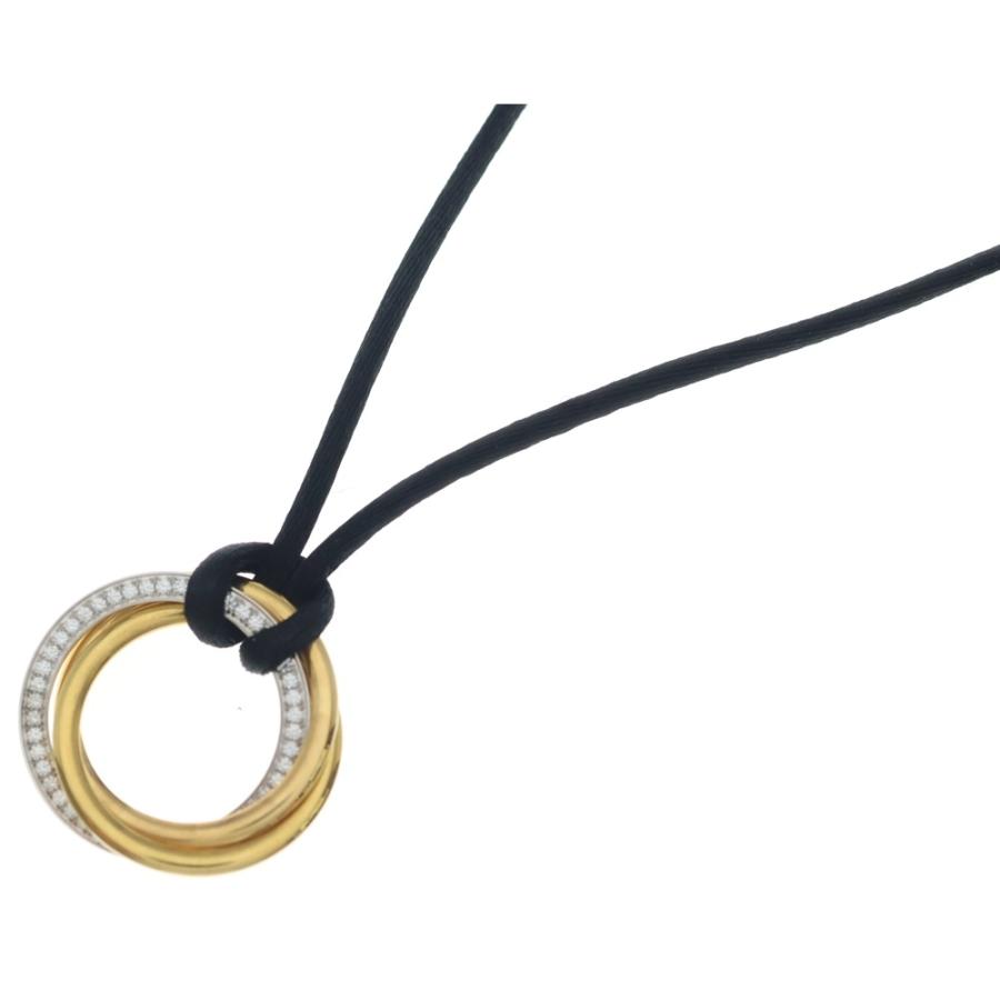 Cartier（カルティエ） トリニティ ダイヤ ネックレス 750YG/PG/WG