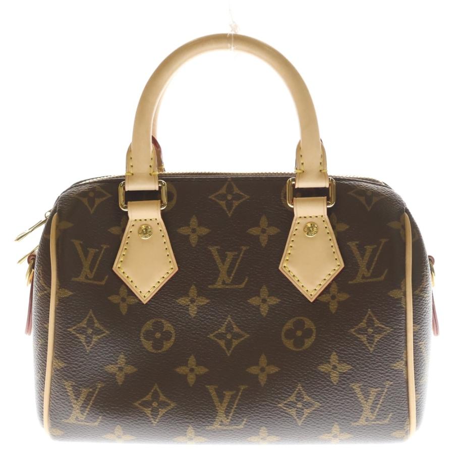 LOUIS VUITTON ルイヴィトン モノグラム スピーディ・バンドリエール20 2WAY レザーハンドバッグ ショルダーバッグ ブラウン M46222 LOUIS VUITTON（ルイ・ヴィトン） モノグラム スピーディ・バンド