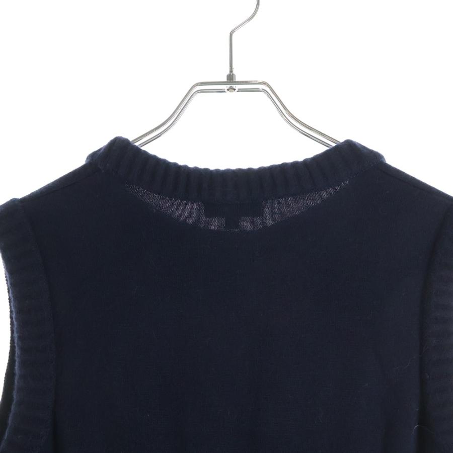 CHANEL（シャネル） ノースリーブニットワンピース ネイビー 36 P59810