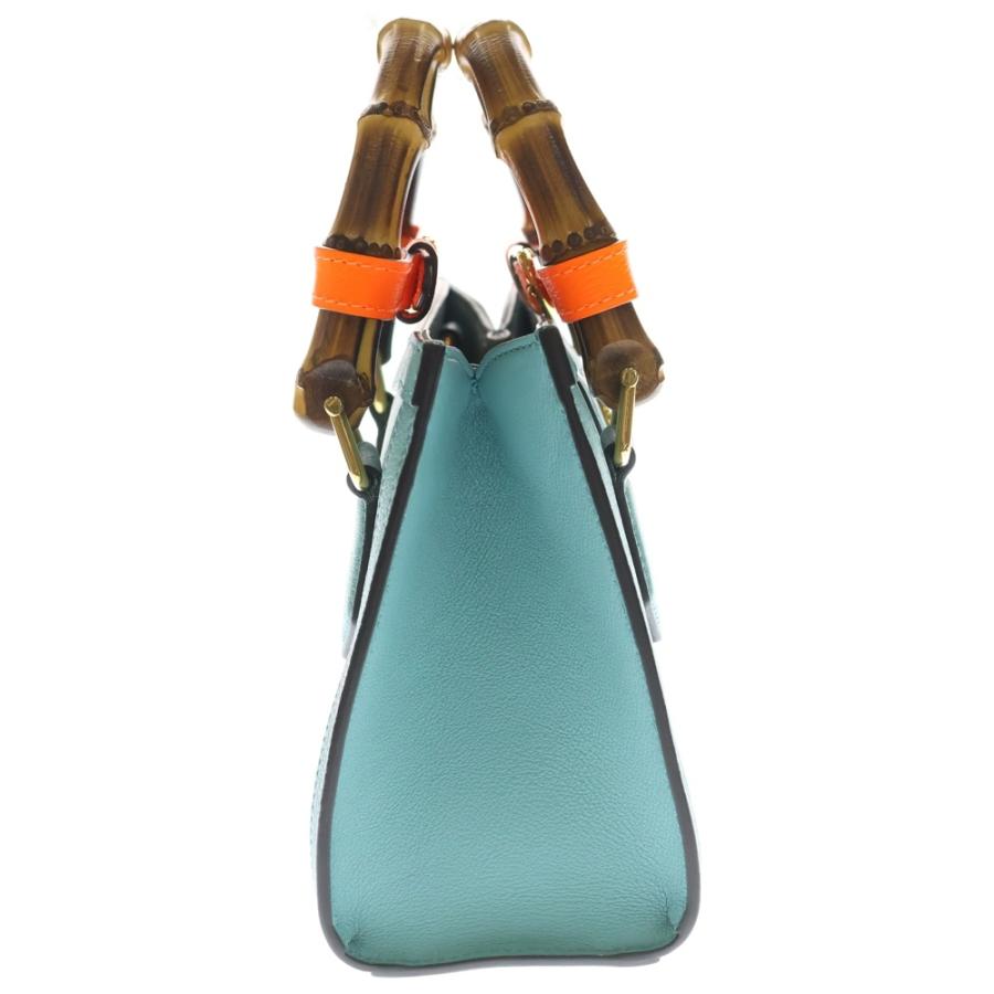 GUCCI（グッチ） GGダイアナ スモール レザー×バンブー 2WAY