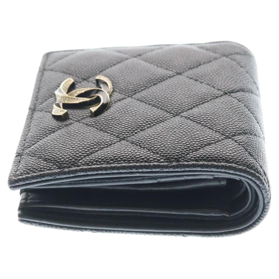 CHANEL（シャネル） マトラッセ 二つ折り財布 カードケース コンパクト