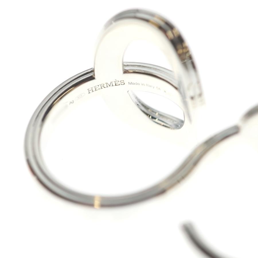 HERMES（エルメス） シェーヌダンクル24 ダブルリング 指輪 Ag925