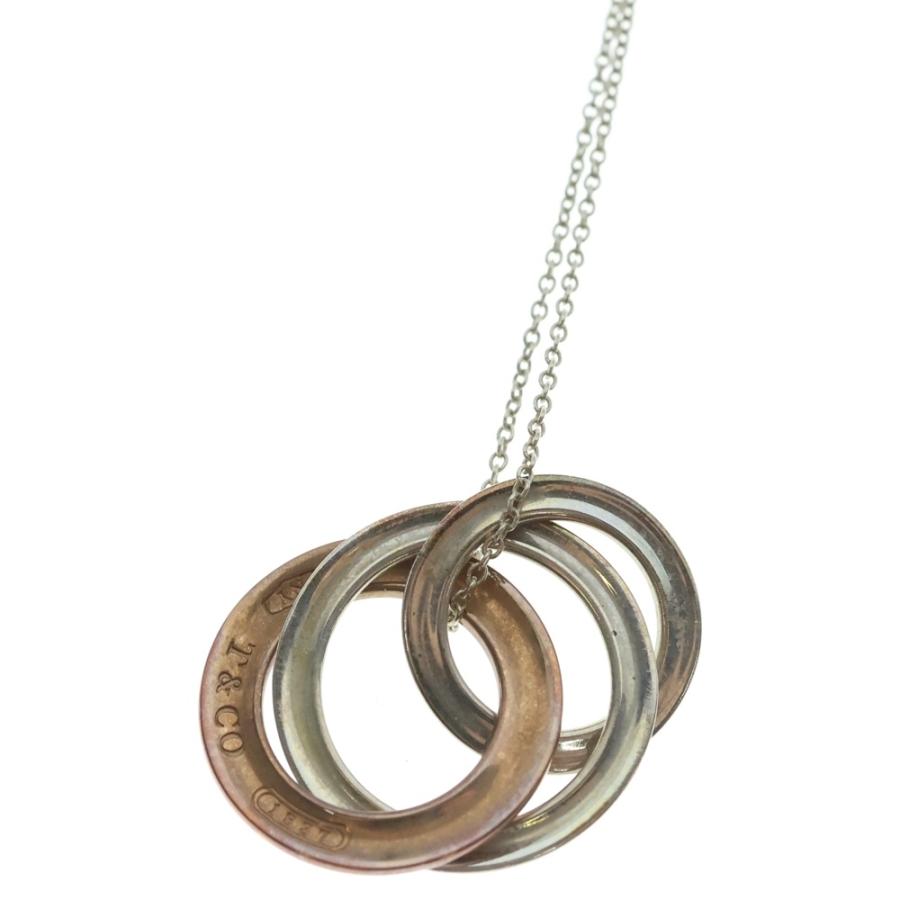 未使用級✨ティファニー インターロッキング 1837 ネックレス AG925 TIFFANY&Co.（ティファニー） TIFFANY & Co. 1837 インターロッキング