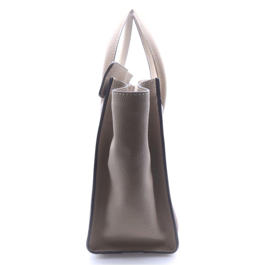 美品 CELINE セリーヌ ラゲージ マイクロ ベージュ ハンドバッグ 正規品 CELINE（セリーヌ） ラゲージ マイクロ ベージュ レザー ハンドバッグ