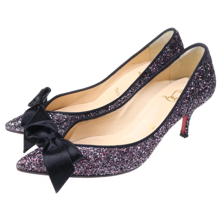 Christian Louboutin（クリスチャンルブタン） ラメグリッター リボン