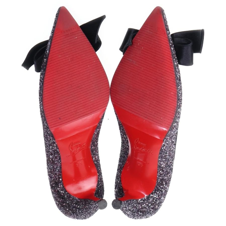 Christian Louboutin（クリスチャンルブタン） ラメグリッター リボン