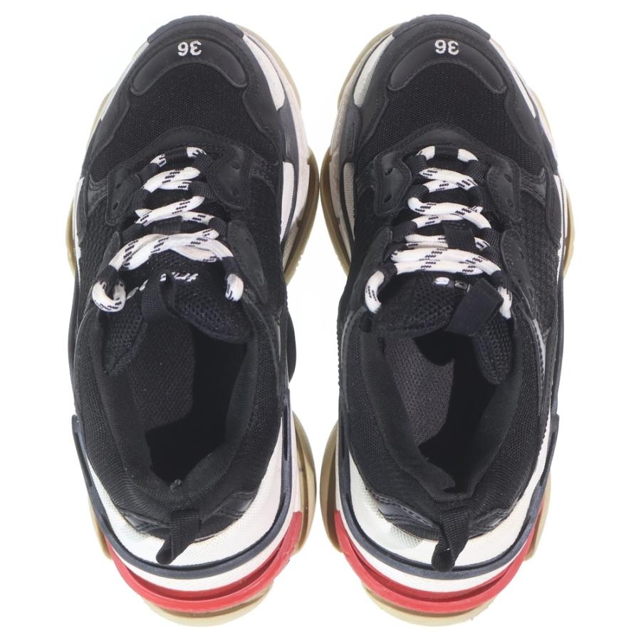 BALENCIAGA（バレンシアガ） Triple S Leather Mesh Sneakers トリプル