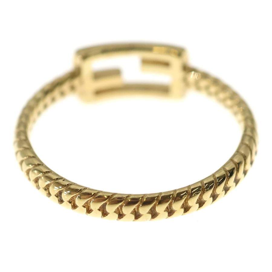 FENDI（フェンディ） バゲット リング ゴールド GP 指輪 アクセサリー