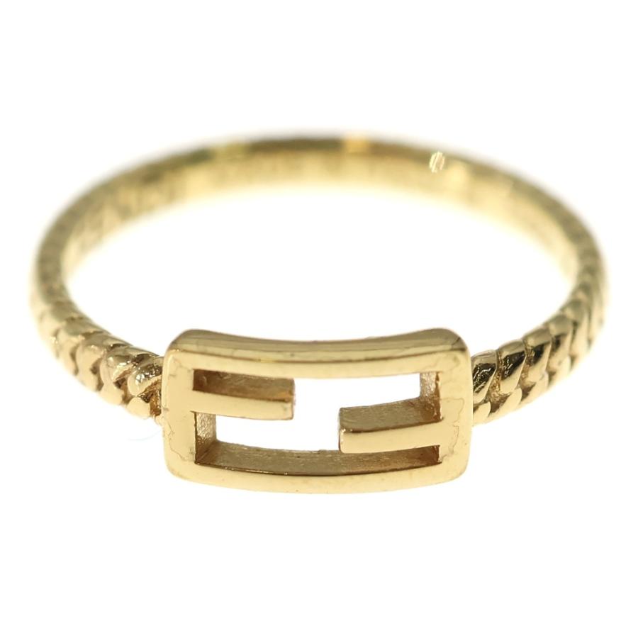 FENDI（フェンディ） バゲット リング ゴールド GP 指輪 アクセサリー