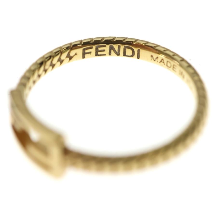 FENDI リング バケットリング　ゴールド FENDI（フェンディ） バゲット リング ゴールド GP 指輪 アクセサリー