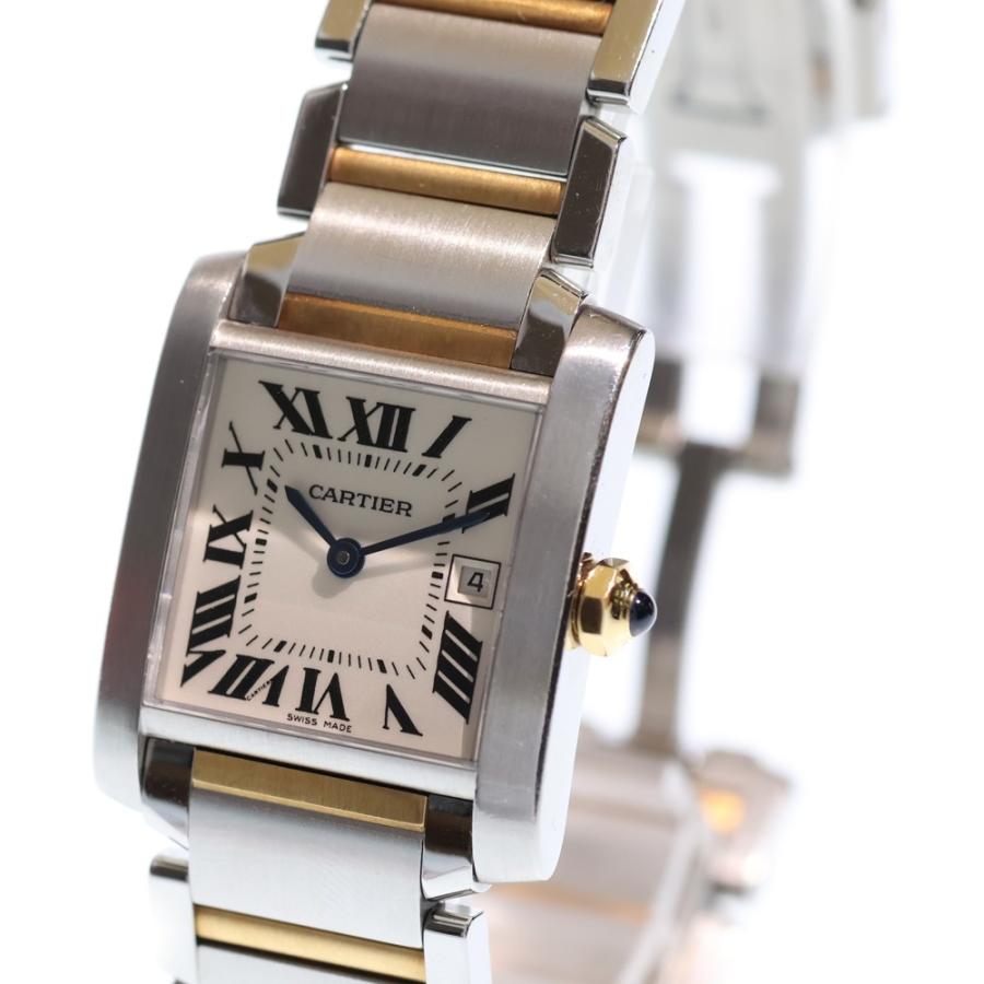 Cartier（カルティエ） W51012Q4 タンクフランセーズMM アイボリー文字
