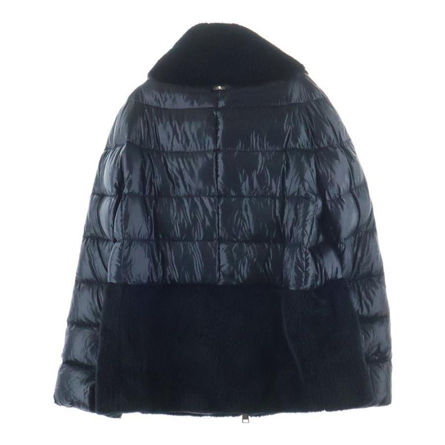 HERNO（ヘルノ） NYLON ULTRALIGHT & LADY CAPE エコファー ダウン
