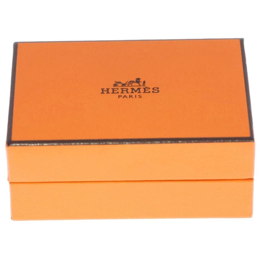 HERMES エルメス ファランドール ピアス シルバー 925 1.8g_5