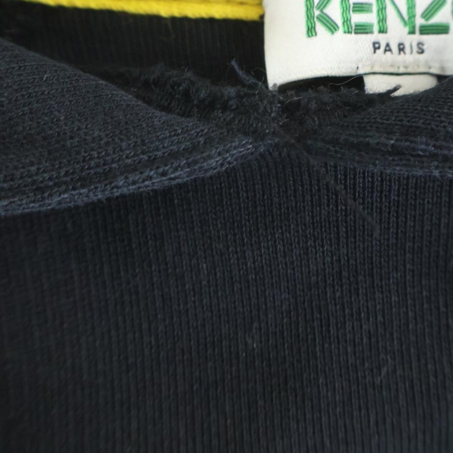 KENZO（ケンゾー） フロントロゴ タイガー刺繍 プルオーバースウェット