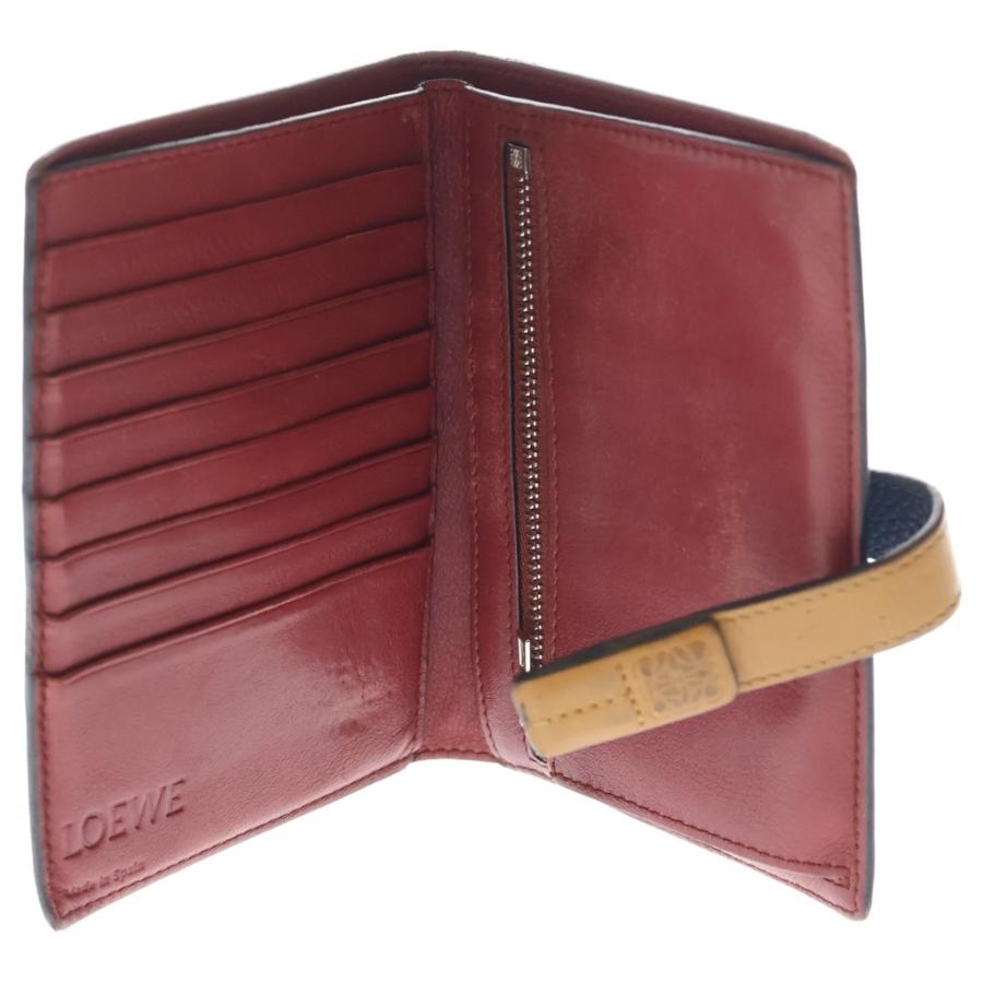 LOEWE（ロエベ） バーティカル コンパクトウォレット 二つ折り財布