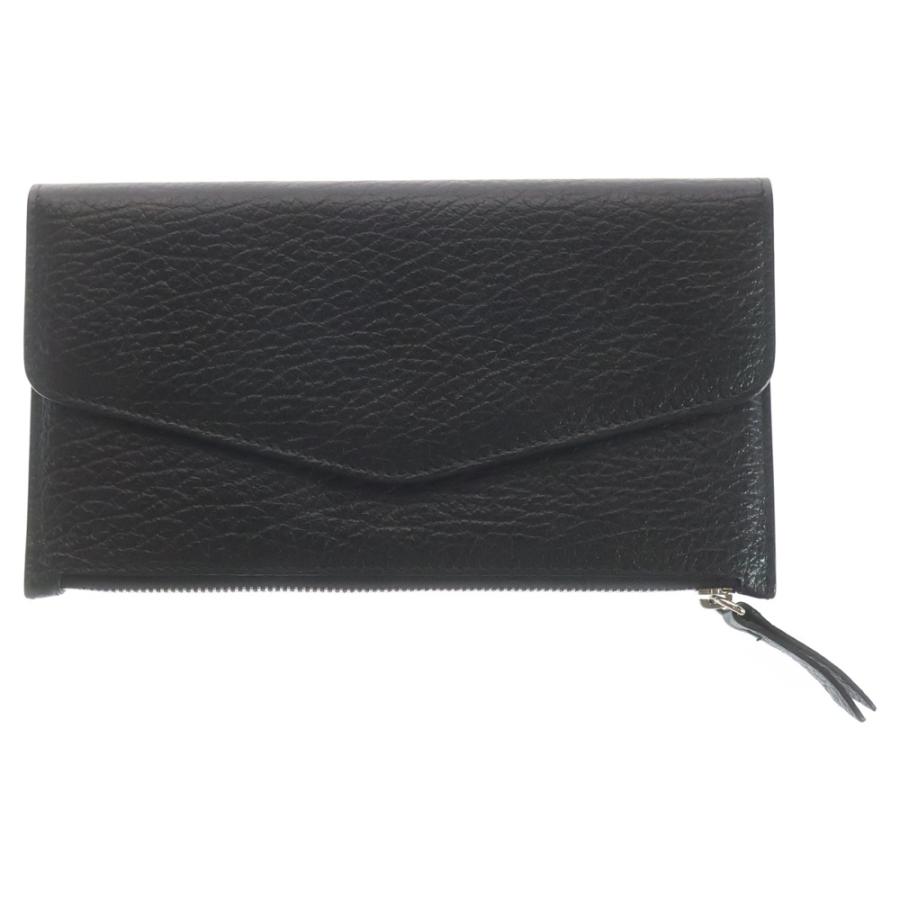 Maison Margiela メゾンマルジェラ 4ステッチ レザー ロングウォレット 長財布 ブラック S56UI0142 Maison Margiela（メゾンマルジェラ） 4ステッチ レザー ロング