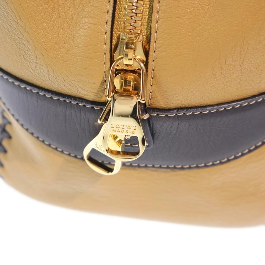 LOEWE（ロエベ） アマソナ26 バイカラー ブラウン×パープル