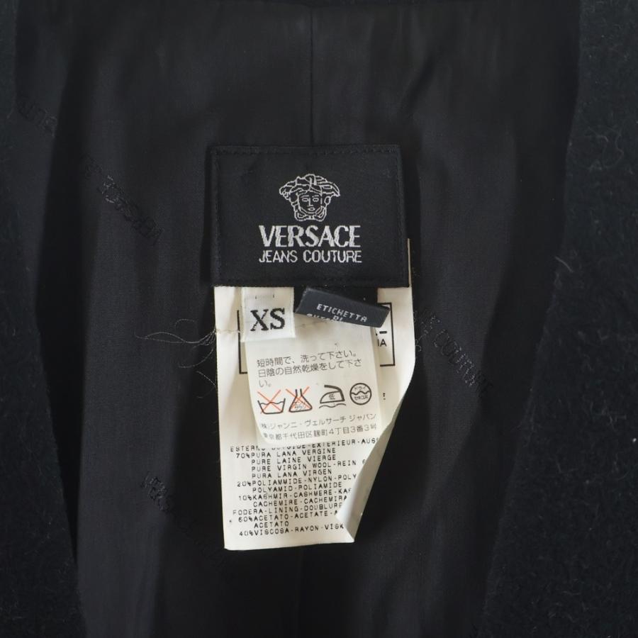 VERSACE JEANS COUTURE ヴェルサーチジーンズクチュール ウールコート 