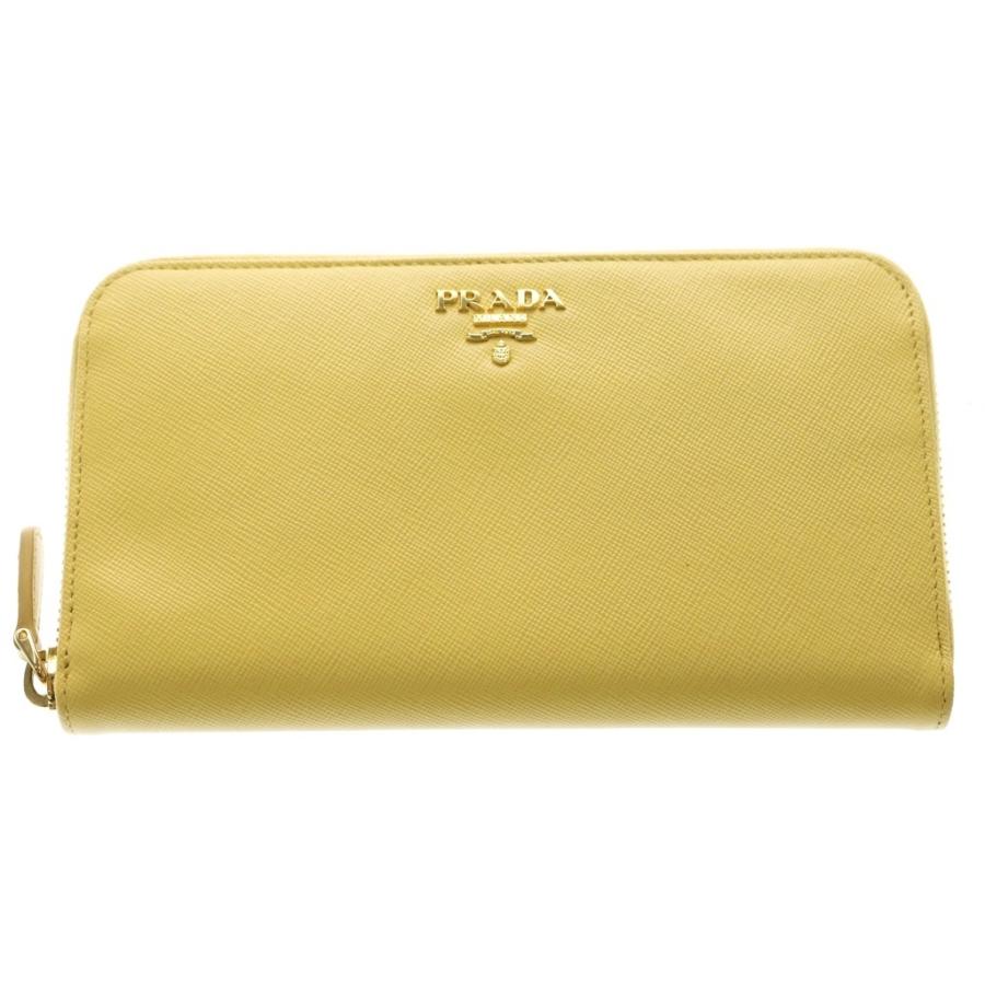 PRADA（プラダ） サフィアーノ ラウンドファスナー長財布 ロング