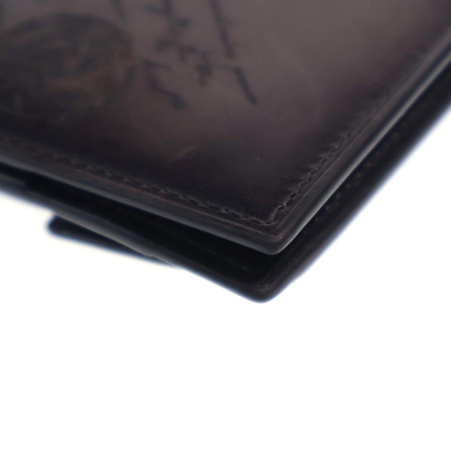 Berluti（ベルルッティ） カリグラフィー 二つ折り財布 コンパクト