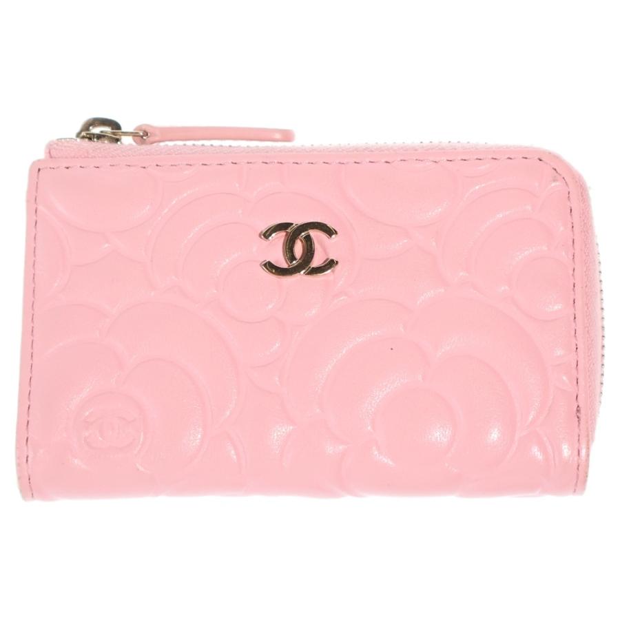 CHANEL（シャネル） カメリア コインケース バッグチャーム 小物入れ 