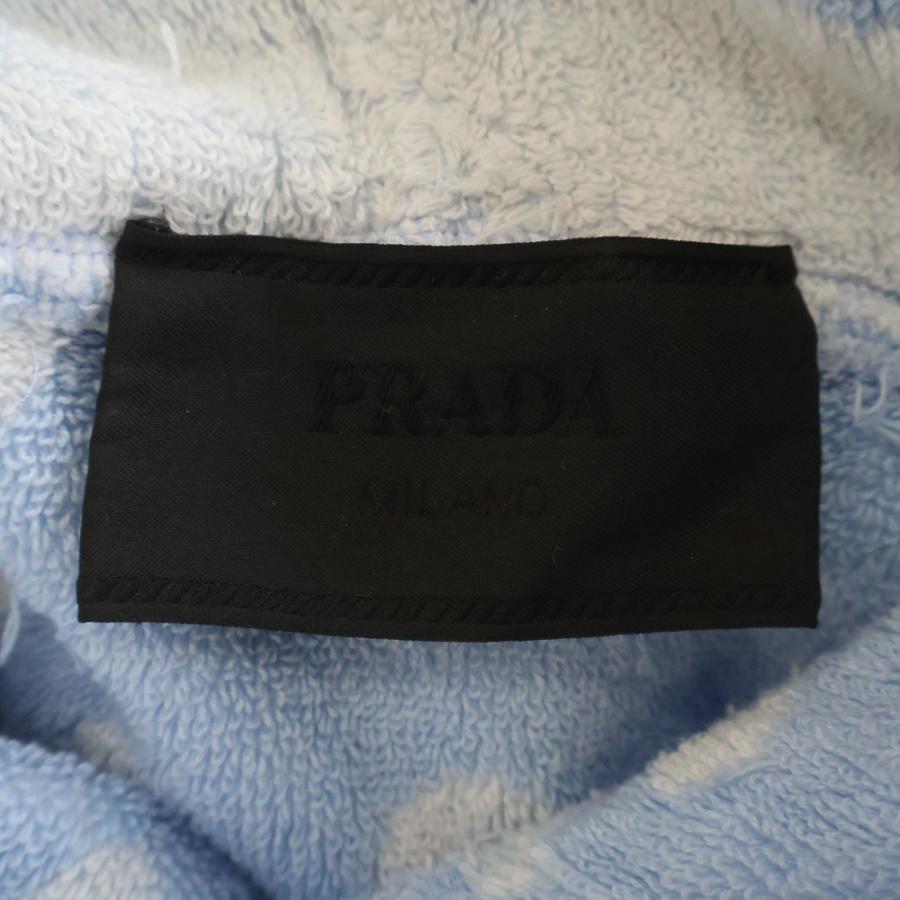 PRADA（プラダ） 22SS トライアングルロゴプレート フラワー総柄