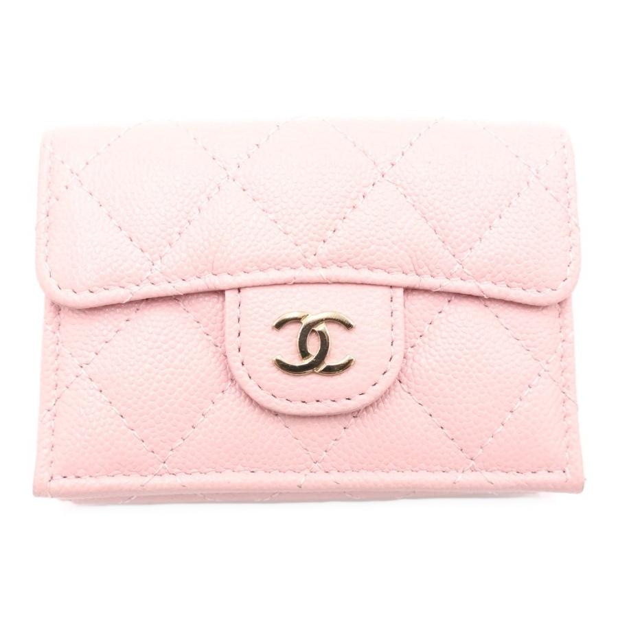 CHANEL（シャネル） マトラッセ 三つ折り財布 コンパクトウォレット 