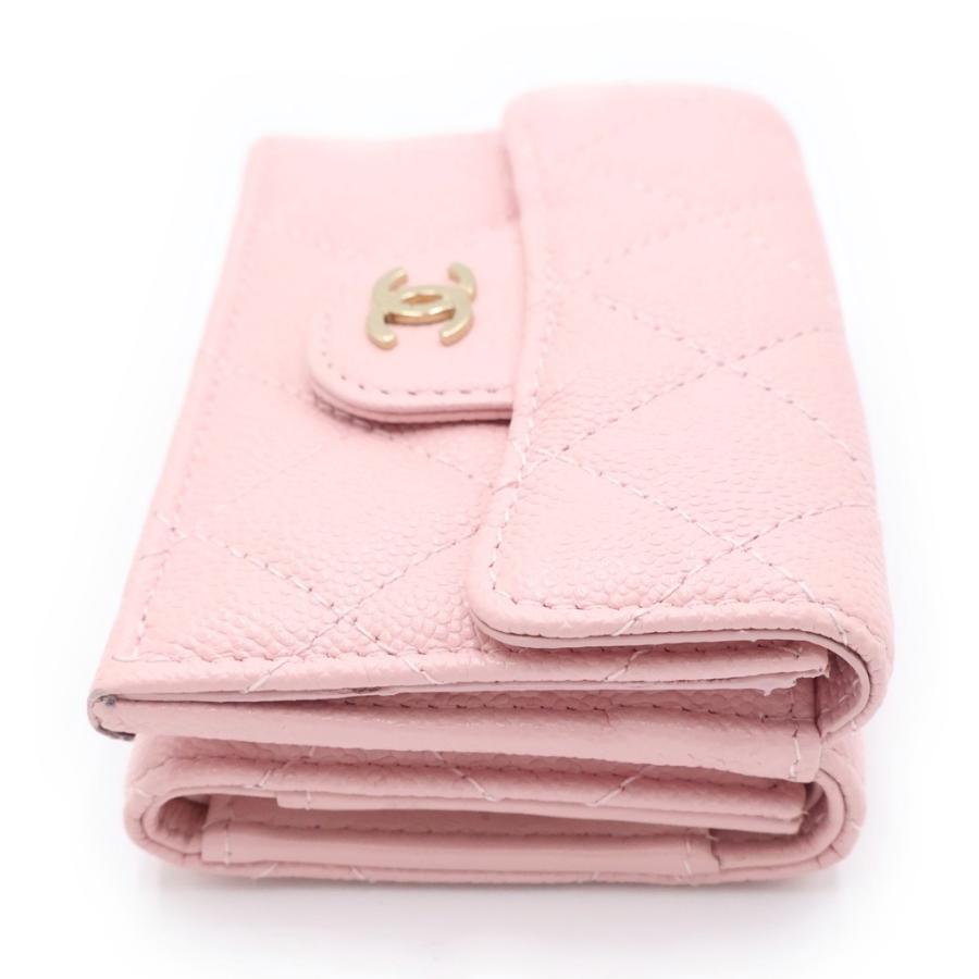 CHANEL（シャネル） マトラッセ 三つ折り財布 コンパクトウォレット