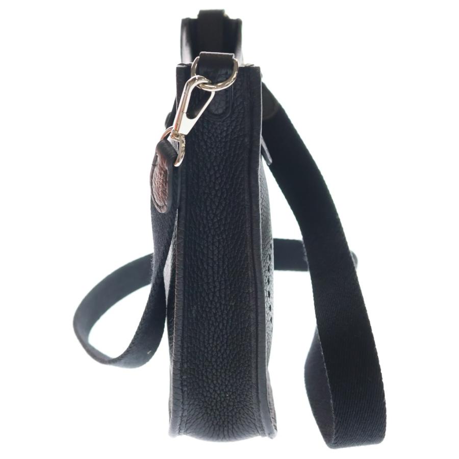 HERMES エルメス エブリン TPM ノワール Y刻印 シルバー金具 HERMES（エルメス） エブリン TPM ショルダーバッグ ブラック トリヨン