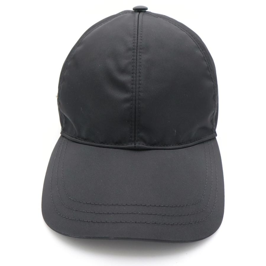 PRADA（プラダ） Re-Nylon ベースボールキャップ ブラック M 1HC274