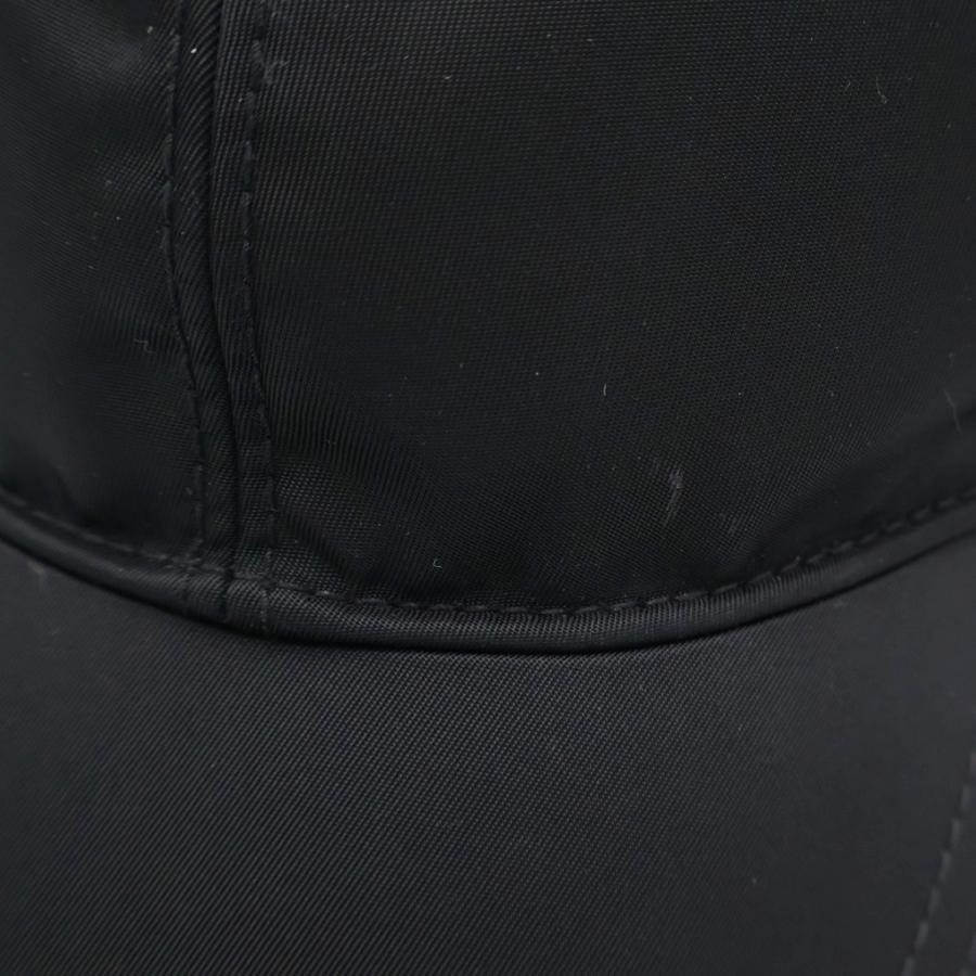 PRADA（プラダ） Re-Nylon ベースボールキャップ ブラック M 1HC274